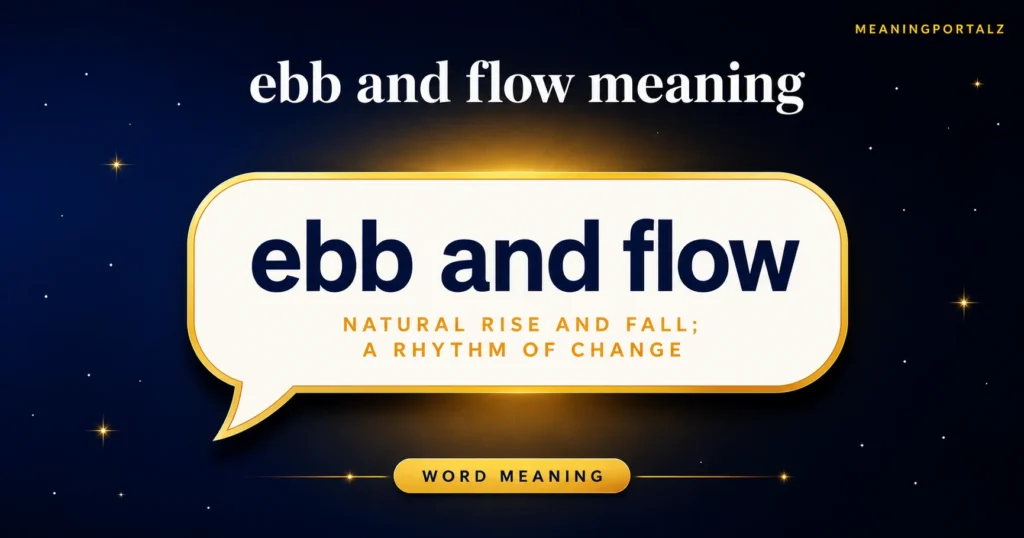 Cultural and Historical Significance of Ebb and Flow