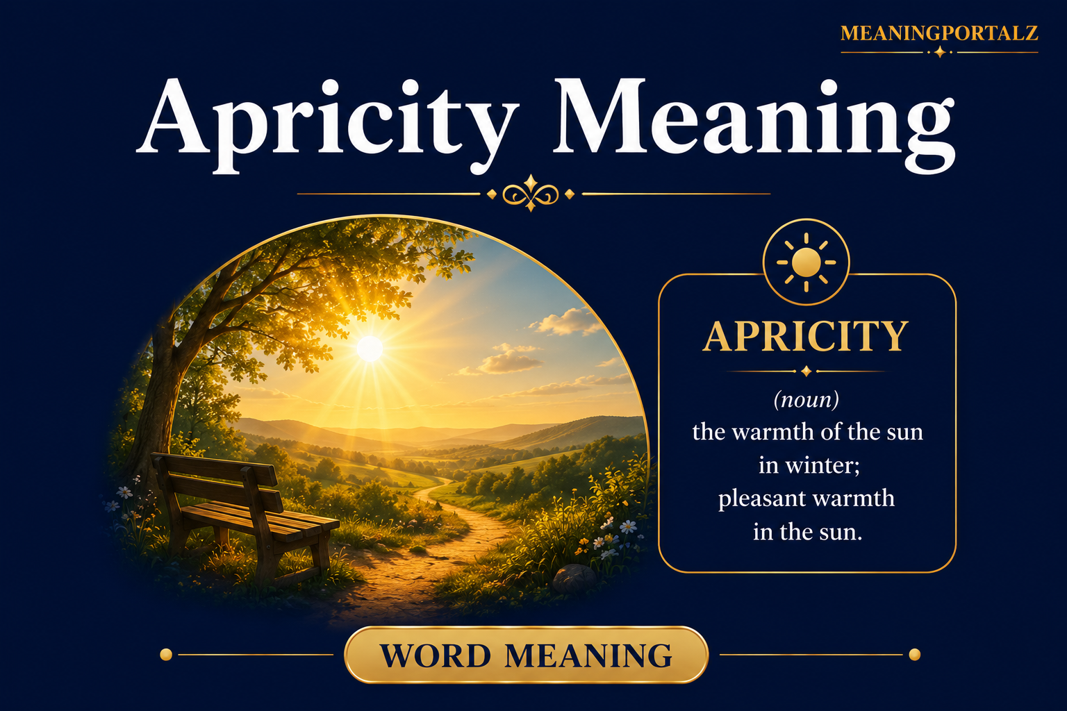 Apricity Meaning