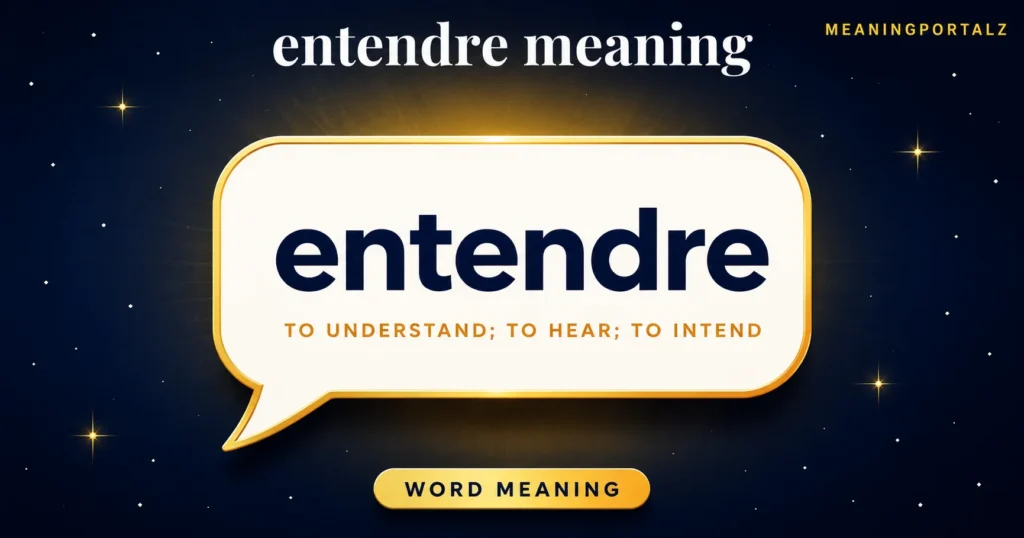 Entendre Meaning: Powerful Definition, Origins, Uses, and Examples Explained 2026