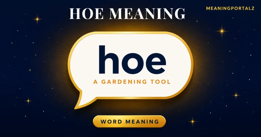 Best Hoe Meaning: Definition, Uses, Slang, and Different Contexts 2026